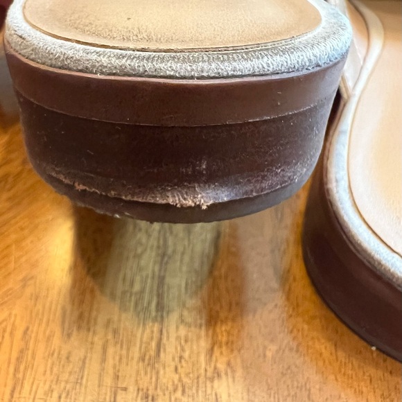 Franco Sarto ivory suede leather mules, size 8M. - Picture 6 of 6